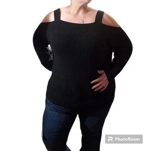 NY & Company SOHO Cold Shoulder Sweater sz. XXL